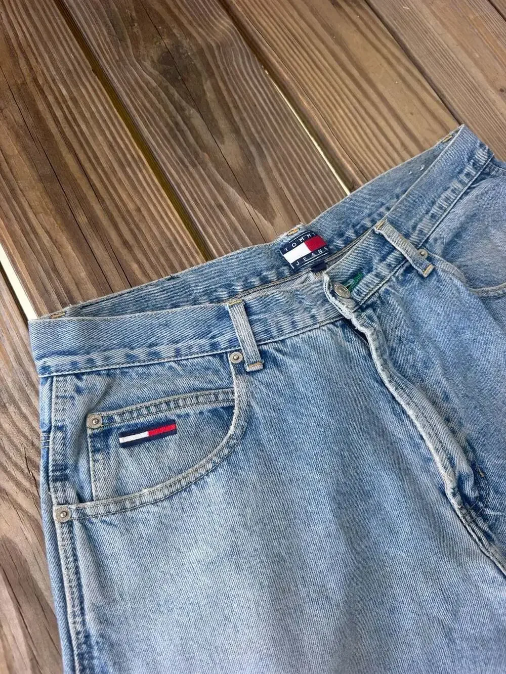 Tommy Jeans Carpenter Denim Shorts Blue